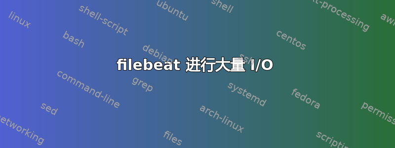 filebeat 进行大量 I/O