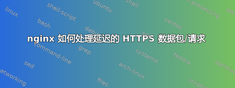 nginx 如何处理延迟的 HTTPS 数据包/请求