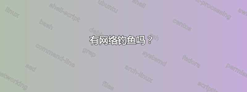 有网络钓鱼吗？