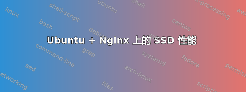 Ubuntu + Nginx 上的 SSD 性能