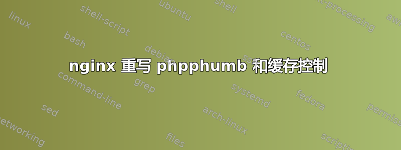 nginx 重写 phpphumb 和缓存控制