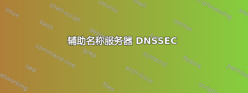 辅助名称服务器 DNSSEC