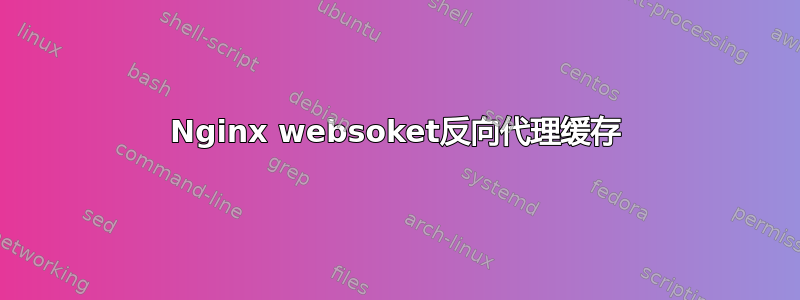 Nginx websoket反向代理缓存