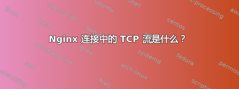 Nginx 连接中的 TCP 流是什么？