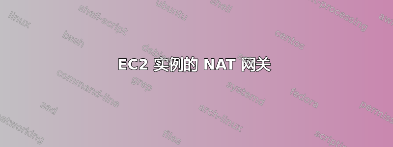 EC2 实例的 NAT 网关