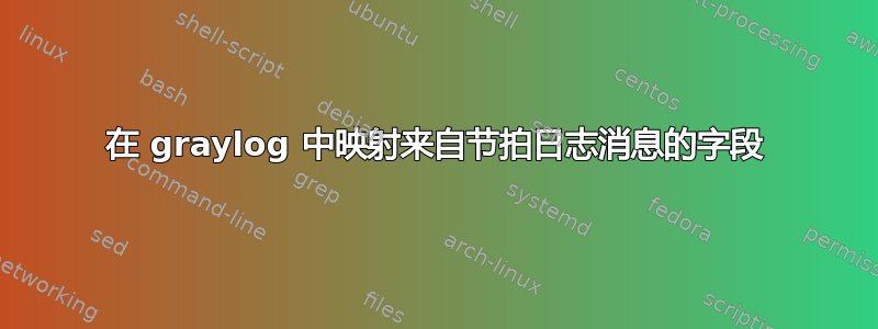 在 graylog 中映射来自节拍日志消息的字段