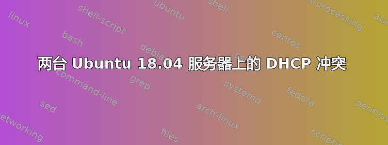 两台 Ubuntu 18.04 服务器上的 DHCP 冲突