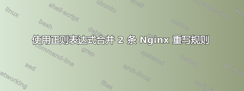 使用正则表达式合并 2 条 Nginx 重写规则