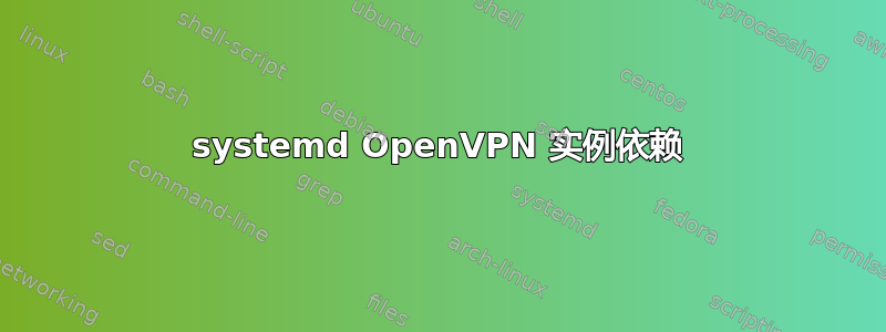 systemd OpenVPN 实例依赖