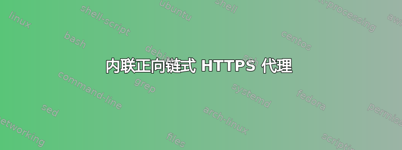 内联正向链式 HTTPS 代理