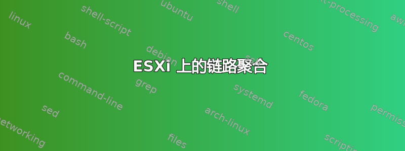 ESXi 上的链路聚合