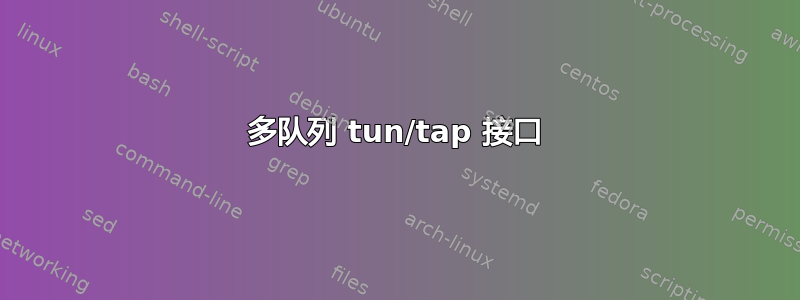 多队列 tun/tap 接口