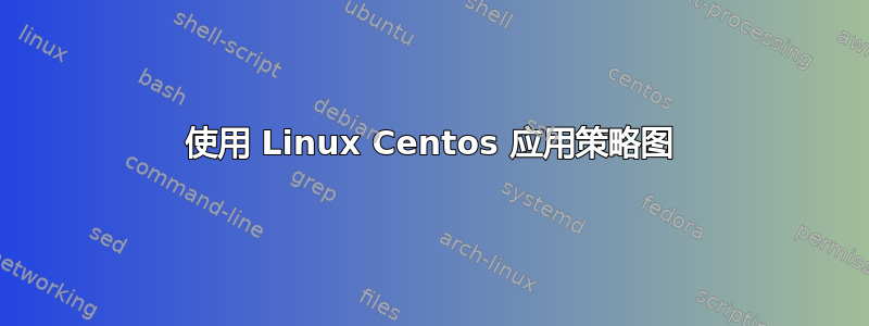 使用 Linux Centos 应用策略图