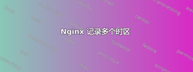 Nginx 记录多个时区