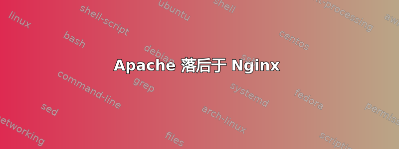 Apache 落后于 Nginx