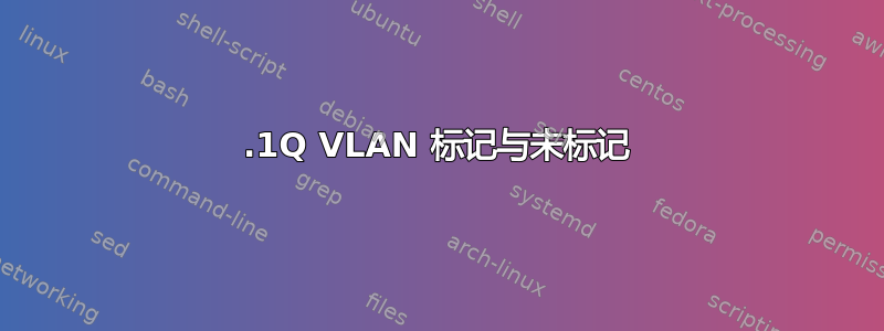 802.1Q VLAN 标记与未标记