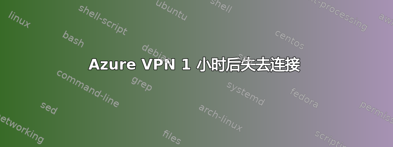 Azure VPN 1 小时后失去连接