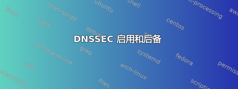 DNSSEC 启用和后备