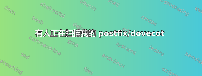 有人正在扫描我的 postfix/dovecot