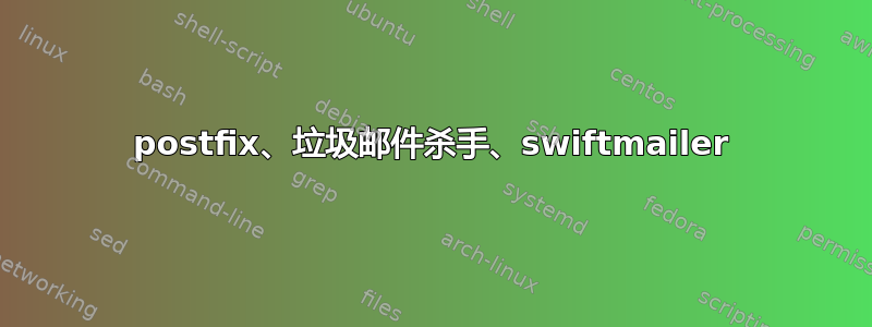 postfix、垃圾邮件杀手、swiftmailer