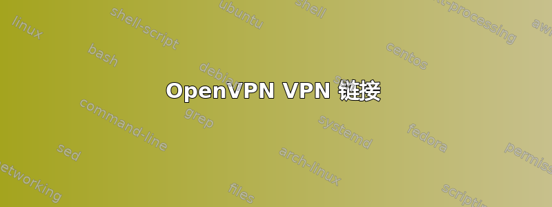 OpenVPN VPN 链接