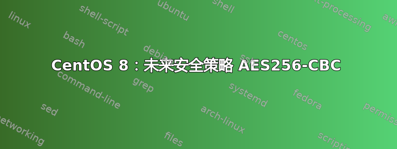 CentOS 8：未来安全策略 AES256-CBC