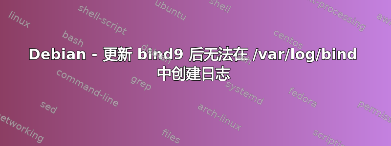 Debian - 更新 bind9 后无法在 /var/log/bind 中创建日志