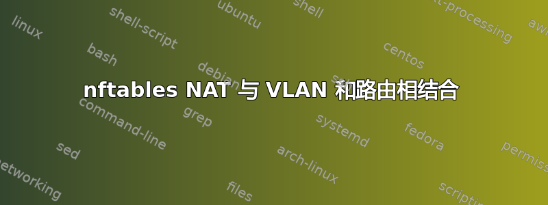 nftables NAT 与 VLAN 和路由相结合