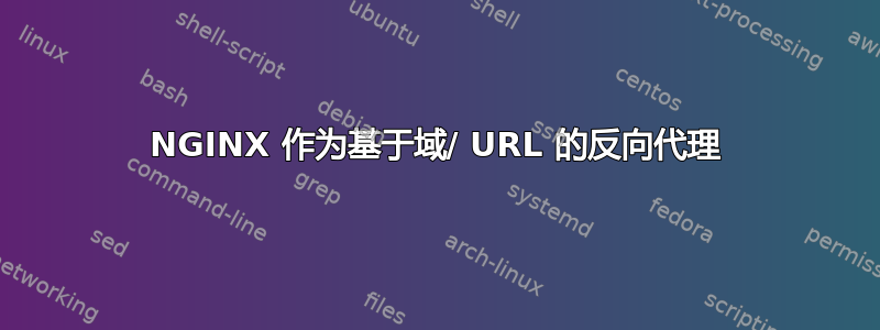 NGINX 作为基于域/ URL 的反向代理