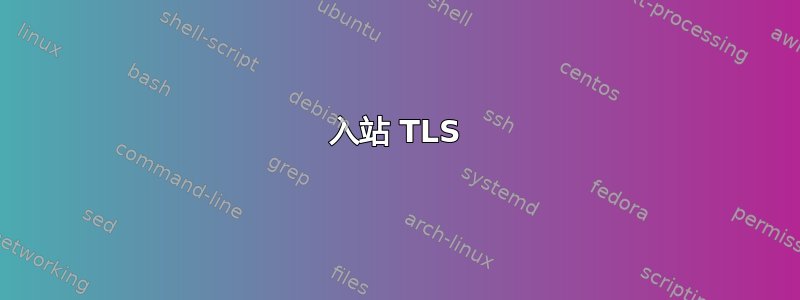 入站 TLS