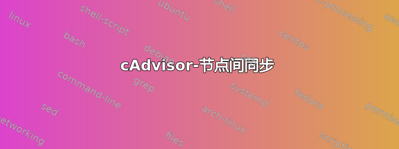 cAdvisor-节点间同步