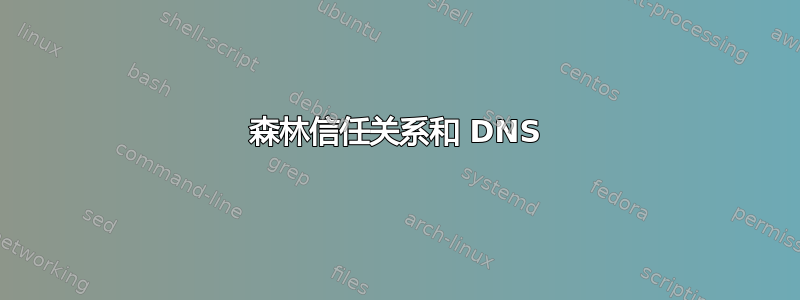 森林信任关系和 DNS