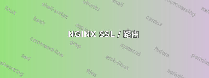 NGINX SSL / 路由