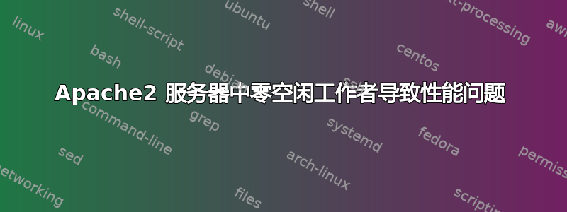 Apache2 服务器中零空闲工作者导致性能问题