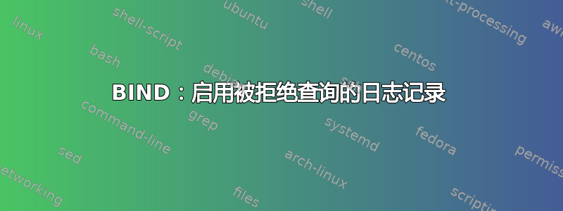 BIND：启用被拒绝查询的日志记录