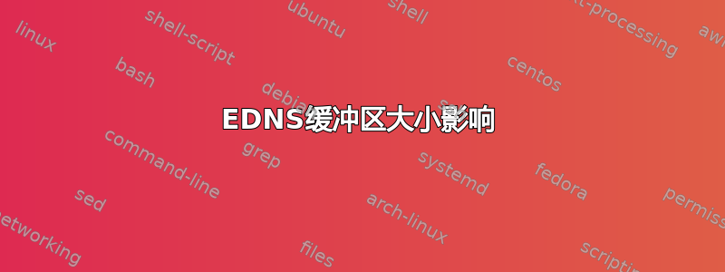 EDNS缓冲区大小影响