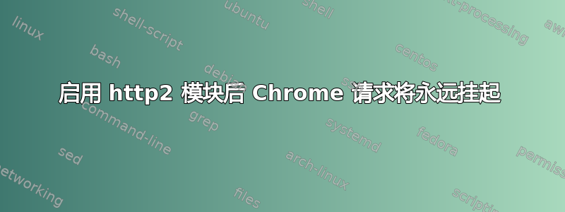 启用 http2 模块后 Chrome 请求将永远挂起