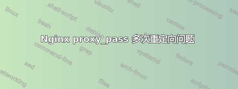 Nginx proxy_pass 多次重定向问题