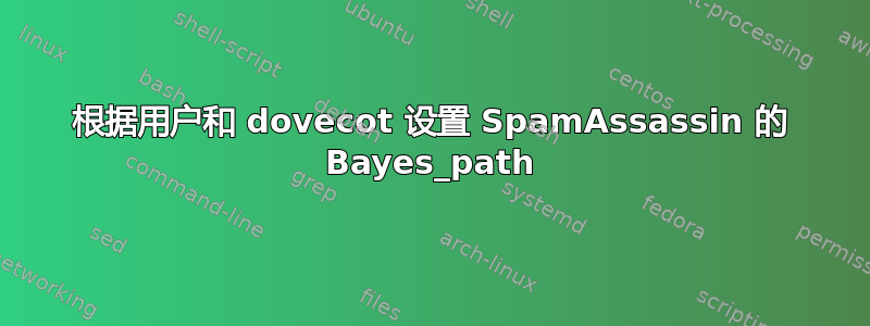 根据用户和 dovecot 设置 SpamAssassin 的 Bayes_path