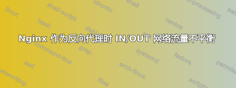 Nginx 作为反向代理时 IN/OUT 网络流量不平衡