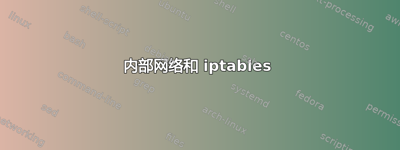 内部网络和 iptables