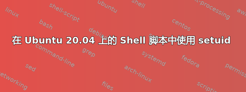 在 Ubuntu 20.04 上的 Shell 脚本中使用 setuid