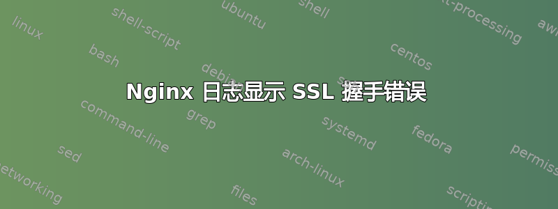 Nginx 日志显示 SSL 握手错误