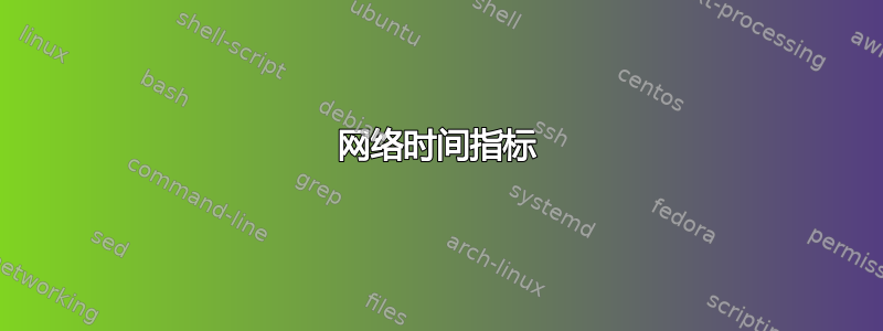 网络时间指标