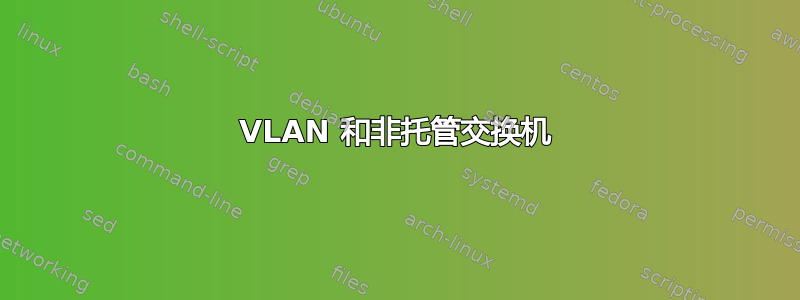 VLAN 和非托管交换机