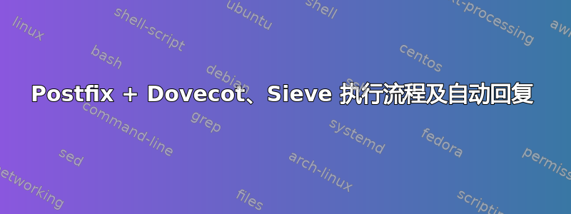 Postfix + Dovecot、Sieve 执行流程及自动回复