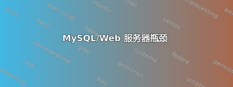 MySQL/Web 服务器瓶颈