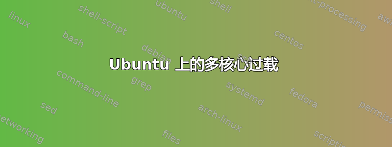 Ubuntu 上的多核心过载