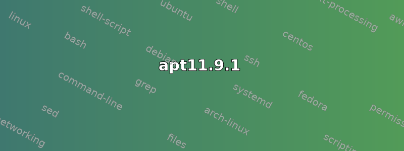 apt11.9.1