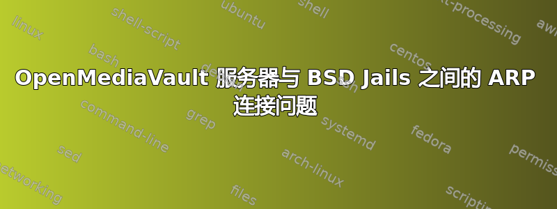 OpenMediaVault 服务器与 BSD Jails 之间的 ARP 连接问题